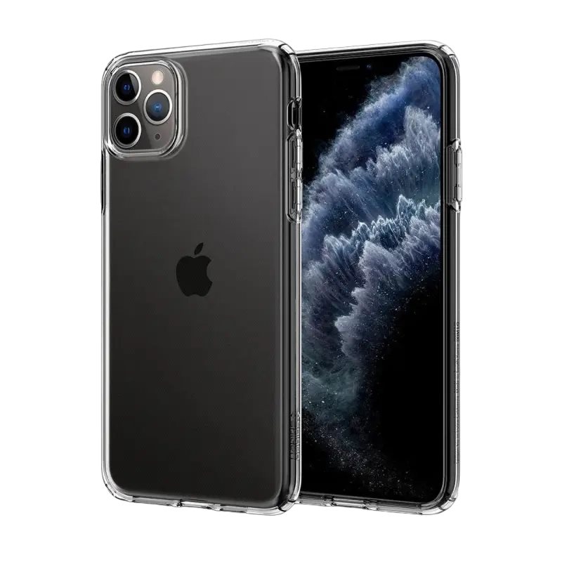 Husă Xcover for iPhone 12 Pro Max Liquid Crystal Transparent