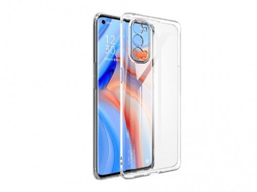 Чехол Helmet Case TPU Soft Oppo Reno 4 Lite Clear