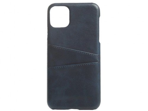 Чехол Helmet Leather with Pocket iPhone 11 Pro Max Blue