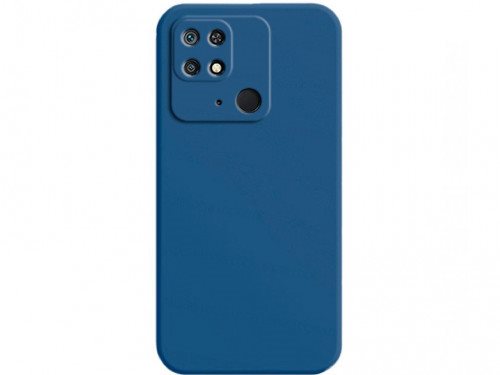 Husă Helmet for Redmi 10C Liquid Silicone Blue