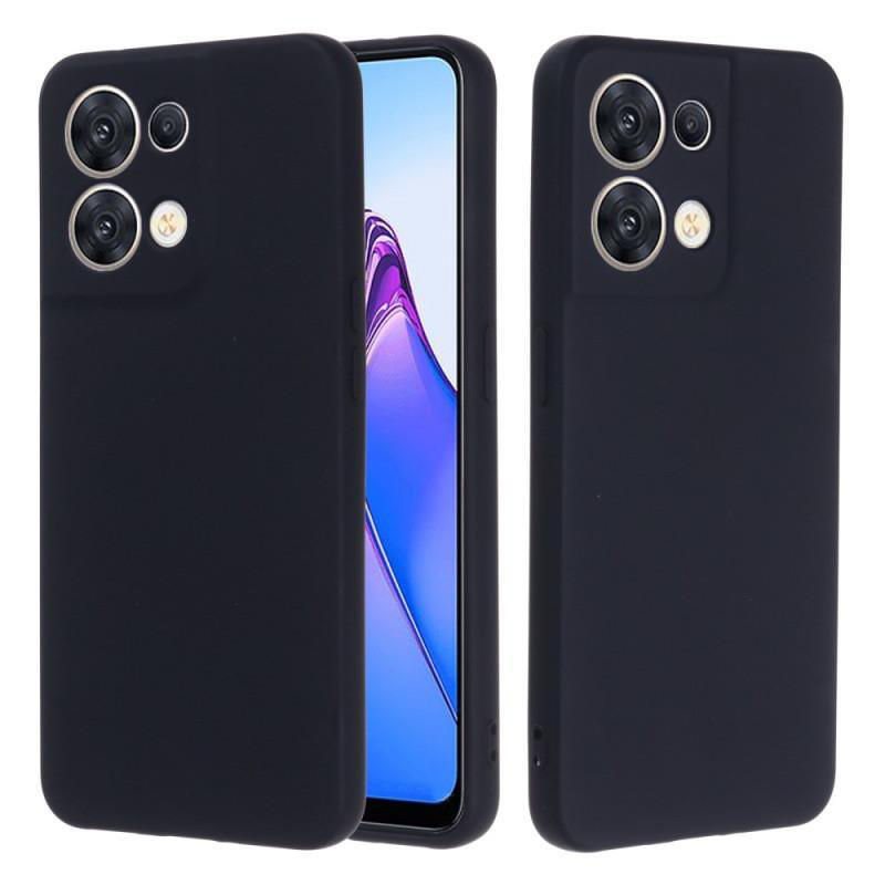 Husă Oppo Liquid Silicone Oppo Reno 8 5G Black