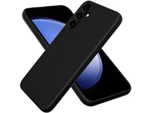 Husă WOO Liquid Silicone Samsung A15 4G Black