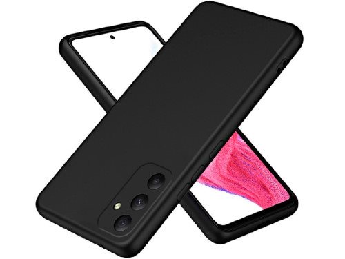 Husă WOO Liquid Silicone Samsung Galaxy A35 5G Black