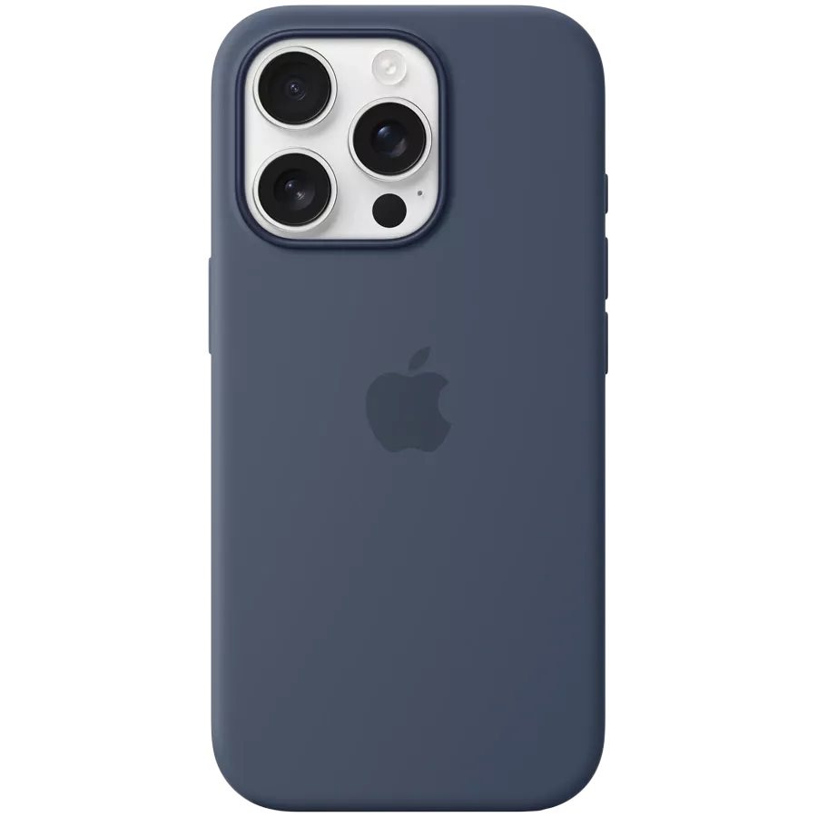 Чехол Apple iPhone 16 Pro Silicone with MagSafe Denim