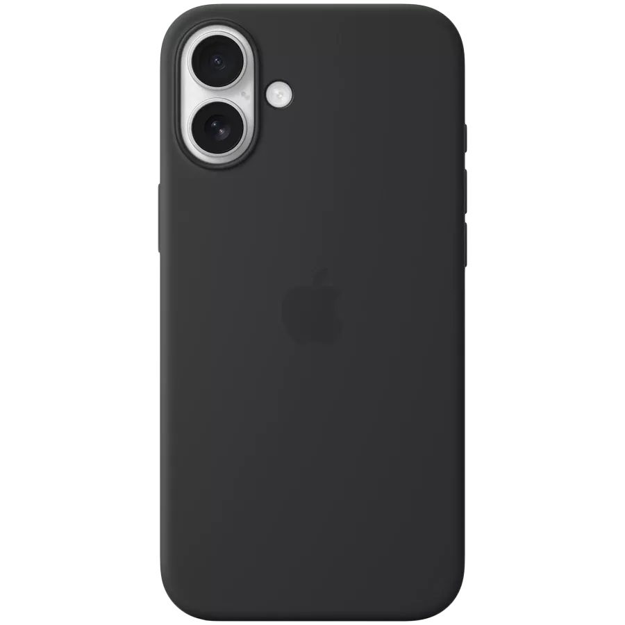 Чехол Apple iPhone 16 Plus Silicone with MagSafe Black