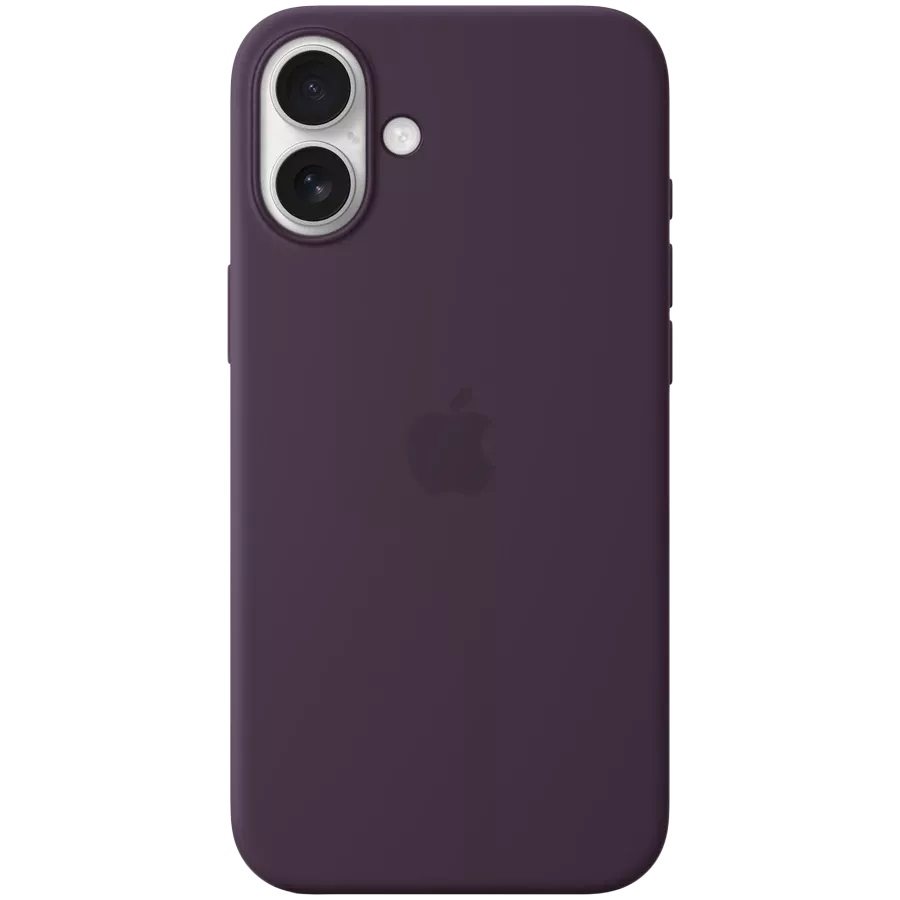 Husă Apple iPhone 16 Plus Silicone with MagSafe Plum