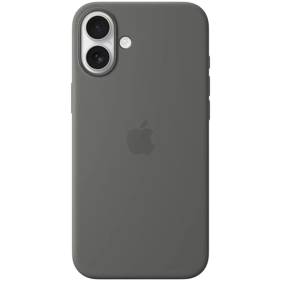 Чехол Apple iPhone 16 Plus Silicone with MagSafe Stone Gray