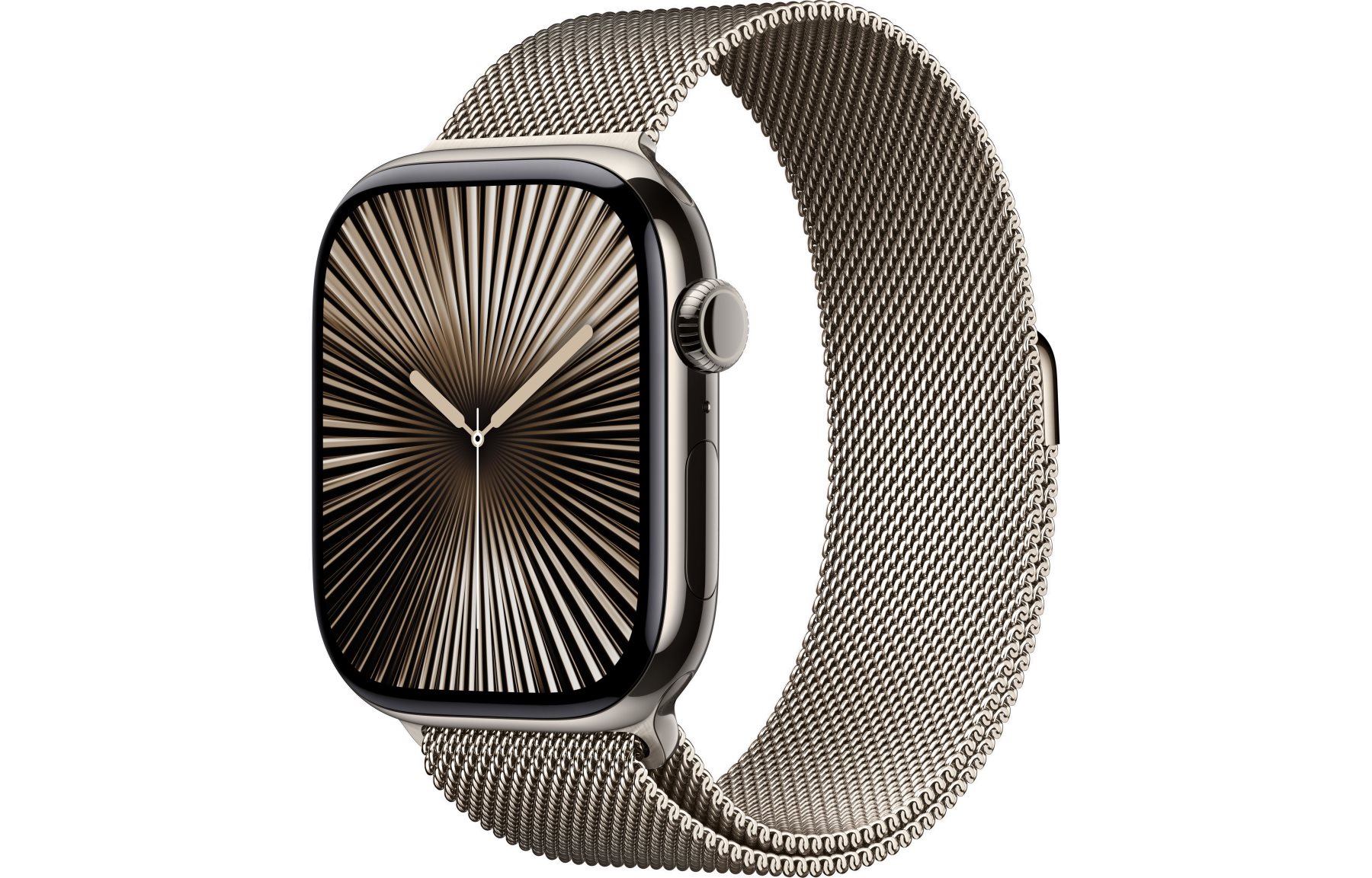 Умные часы Apple Watch Series 10 GPS+LTE 42mm MWXF3 Natural Titanium Natural Milanese Loop