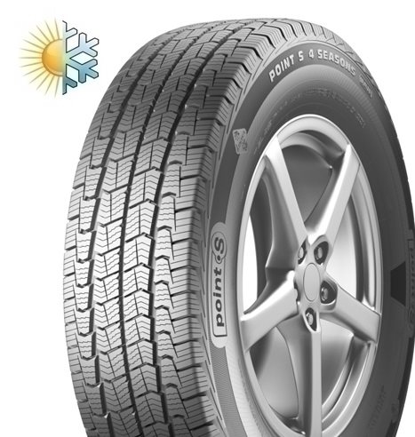 Шины Points 4SeasonsVan 215/70 R15C 109/107S 8PR M+S