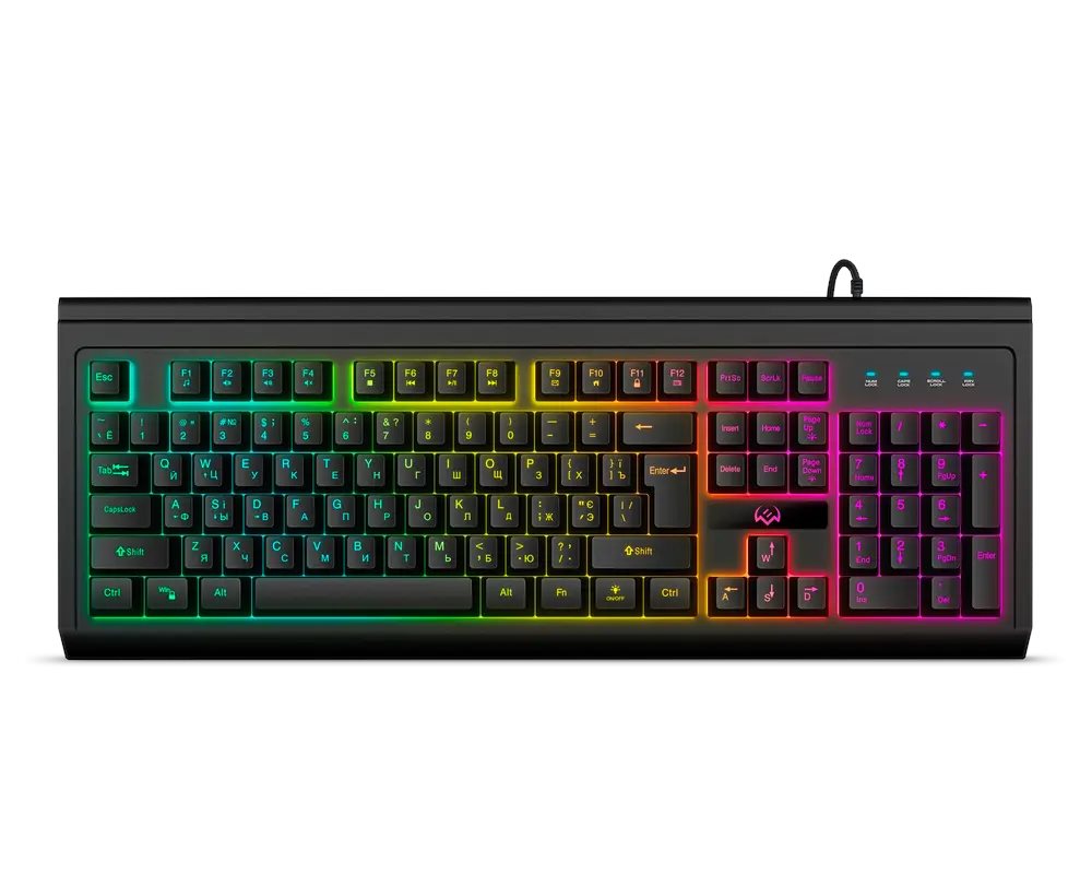 Tastatura SVEN KB-G8400 EN/RU Black