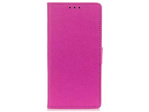 Husă WOO Oppo A60 4G Shell Flip Nylon Purple