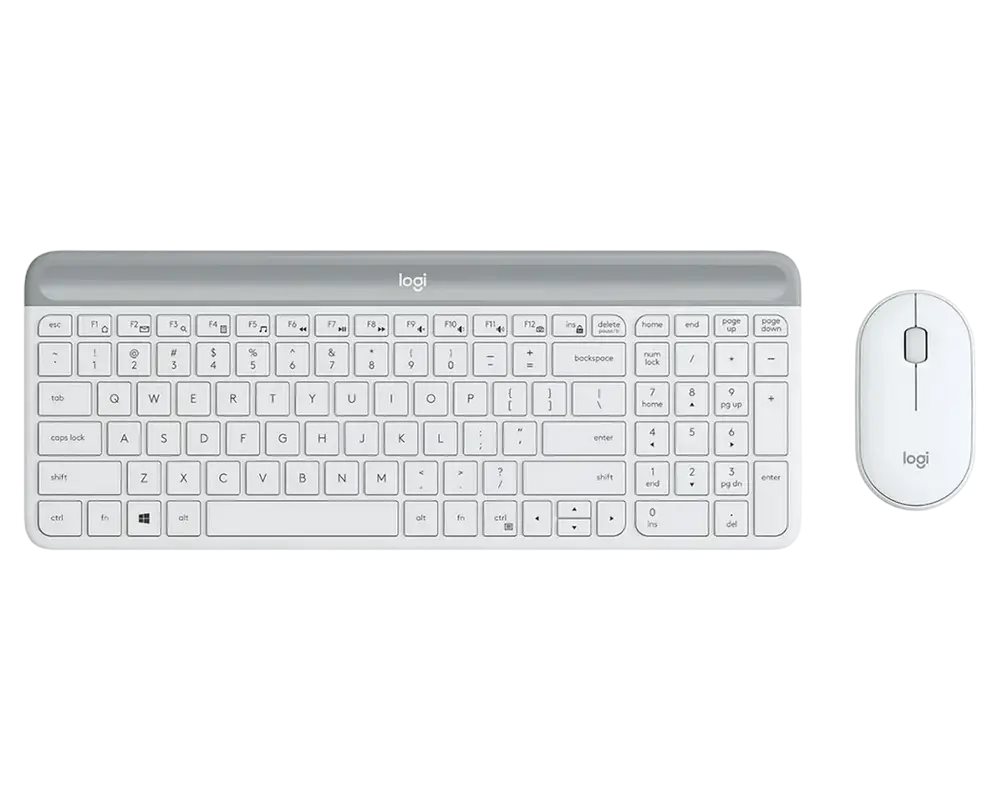 Комплект Logitech MK47 White