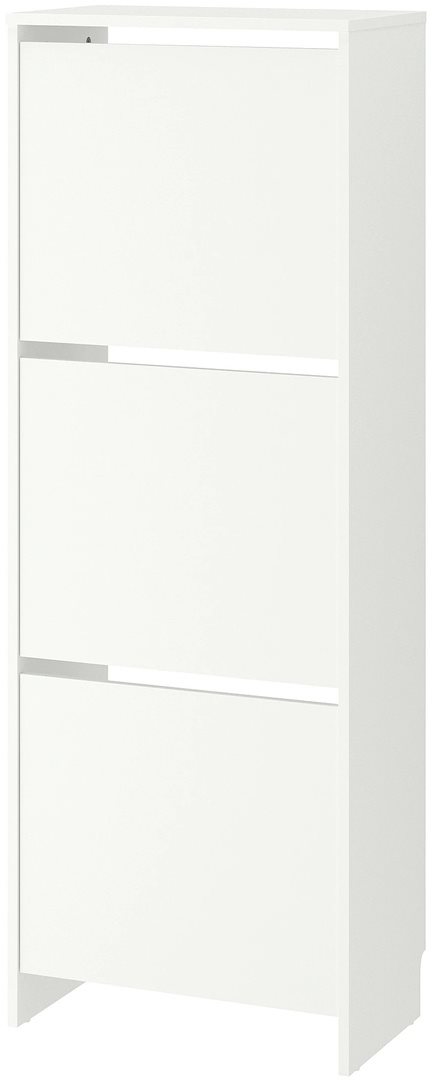 Tumba pentru incaltaminte Ikea Bissa 3 White