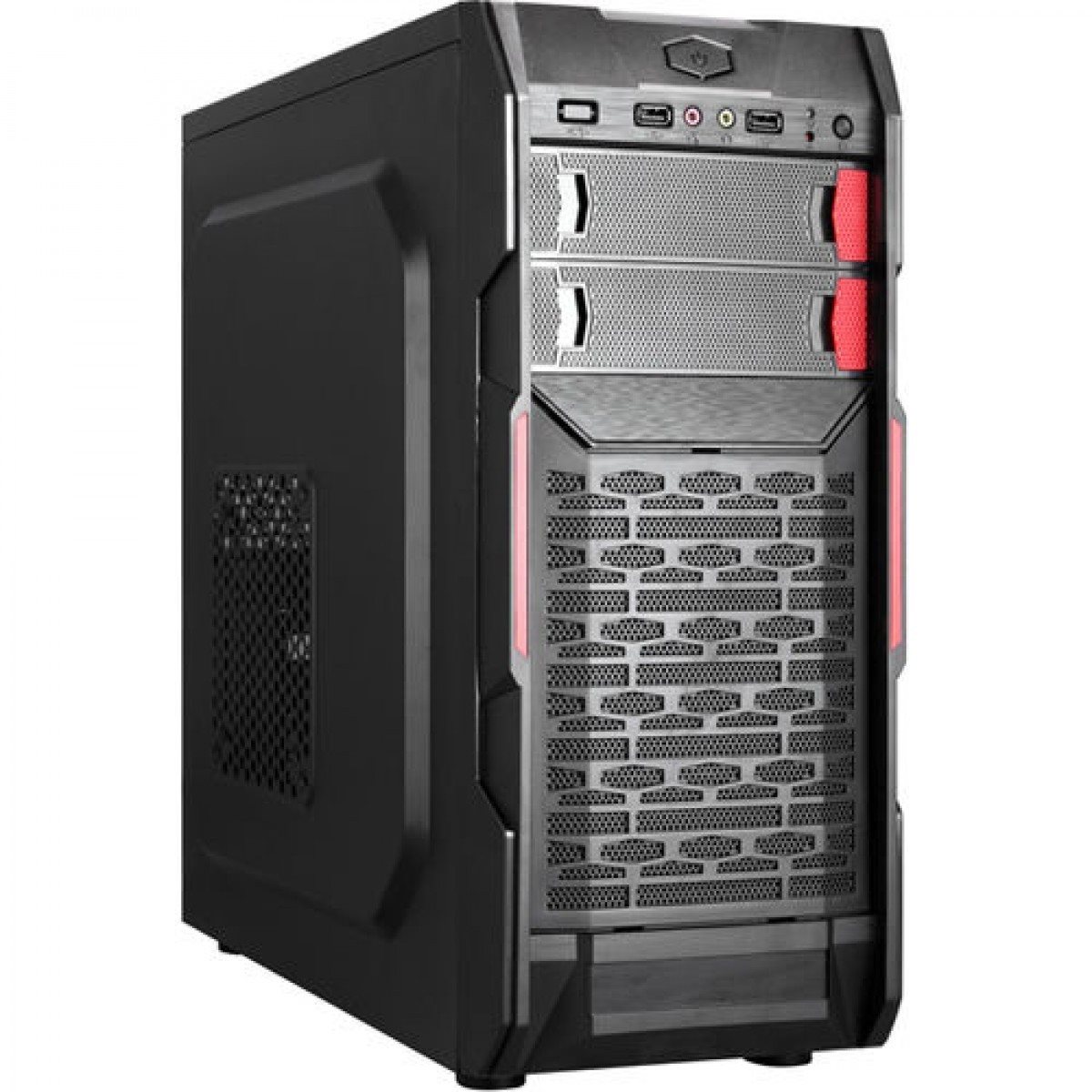 Carcasă HPC B-09 ATX Black/Red