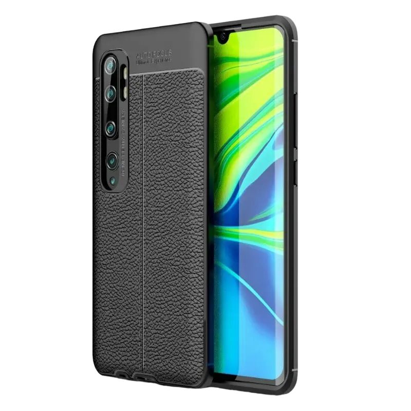 Husă Xcover Xiaomi RedMi Note 10 Pro Leather Black