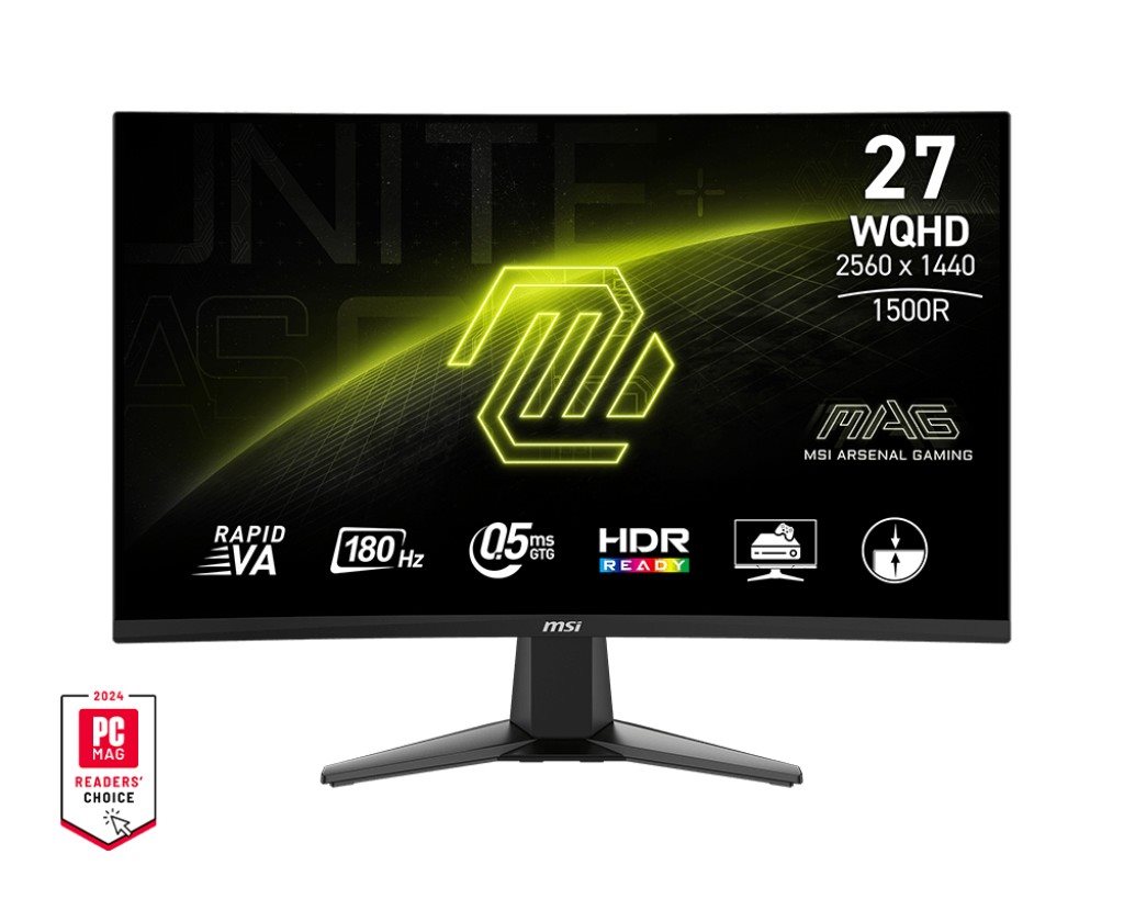 Монитор MSI MAG 27CQ6F Curved QHD Black