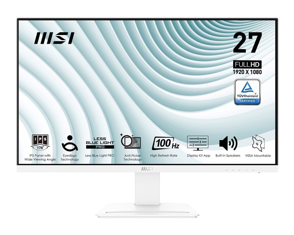 Монитор MSI PRO MP273AW White