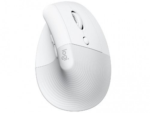 Mouse Logitech Lift Vertical Ergonomic Off-White