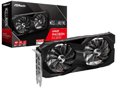 Видеокарта ASRock Radeon RX 6600 8GB GDDR6