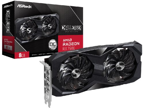 Видеокарта ASRock Radeon RX 7600 (8GB, GDDR6)