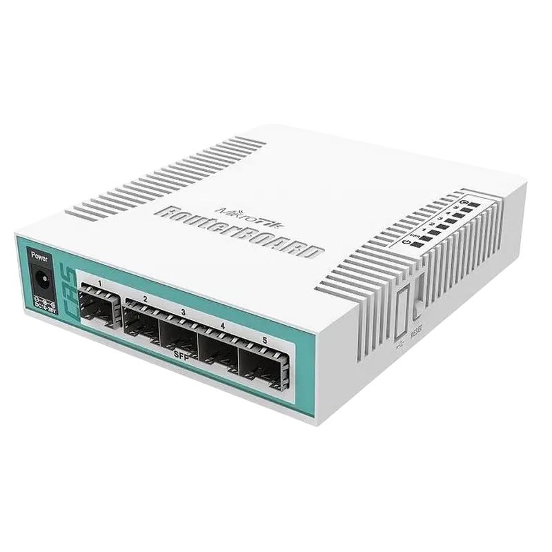 Comutator Router MikroTik CRS106-1C-5S