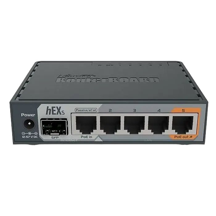 Router Mikrotik RB760iGS hEX S Black