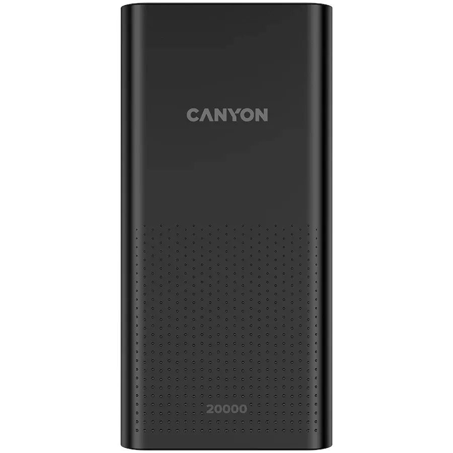 Внешний аккумулятор CANYON PB-2001 20000 mAh Black