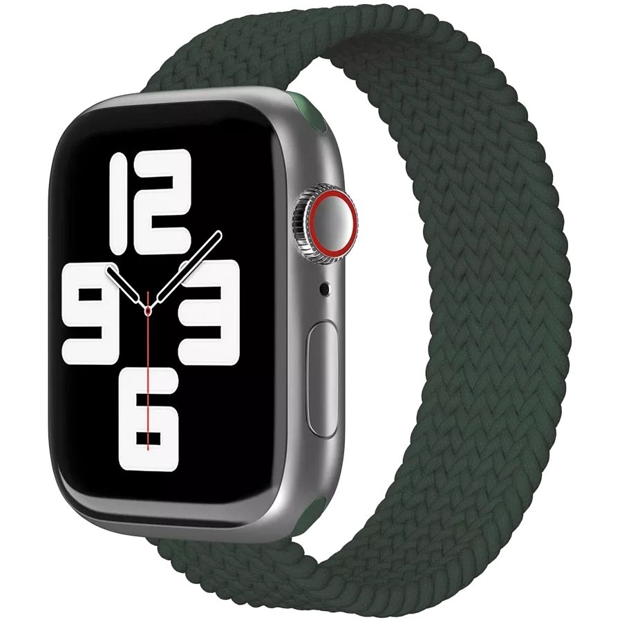 Ремешок Vlp Woven Apple Watch 42/44/45 L/XL Dark Green